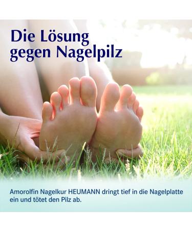 Amorolfin Nagelkur Heumann 5% - Nail Fungus Treatment Set | 3 ml Nail Polish File & Applicator - Buy Online on GoSupps.com