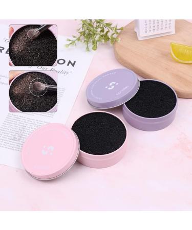 Fublazeze Pink Eyeshadow Sponge Cleaner | Makeup Brush Cleaner for Flawless Application - Buy Online on GoSupps.com