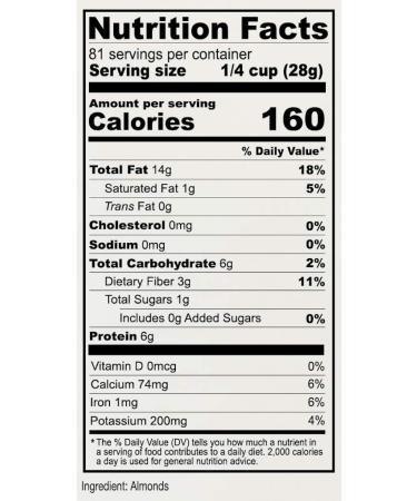 Anthony's Unblanched Almond Meal Flour 5 lb - Gluten Free & Keto Friendly - Buy Online on GoSupps.com