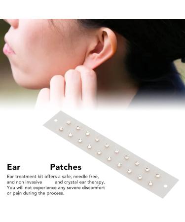 Buy Ear Massage Paste & Stickers - 20 Sheets of Disposable Acupuncture Ear Patches for Healing & Relief | International Shipping Available - Buy Online on GoSupps.com