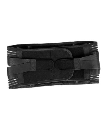 Generic Back Support Belt Breathable Back Brace Ergonomic for Men and Women Waist Lumbar Support for Outdoor Activities Fitness XL