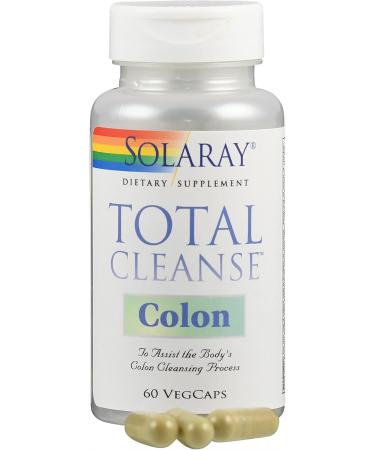 Buy SOLARAY Total Cleanse Colon 60 Veg Capsules | International Shipping Available - Buy Online on GoSupps.com