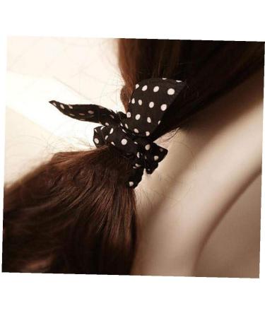10pcs Bunny Ears Scrunchies for Kids - Colorful Hair Accessories for Girls - Buy Online on GoSupps.com