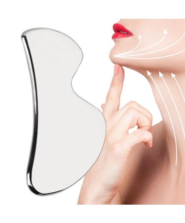 Facial Tool Face Massager Sha Stone Face Sculpting Sha Portable Scraping Massage Tool Massage Scraper for Body Eyes Neck Massager
