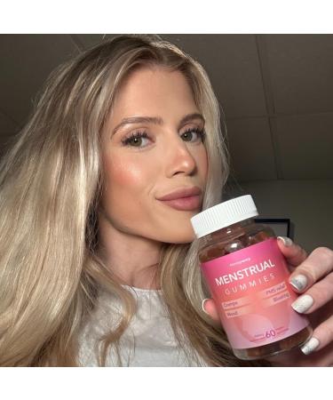 HEMPWAY Menstrual Gummies for Women May Help Support Bloating Period Relief | Plant-Based | Cramp Bark Magnesium Chaste Berry | Vegan | Orange 60ct - Buy Online on GoSupps.com