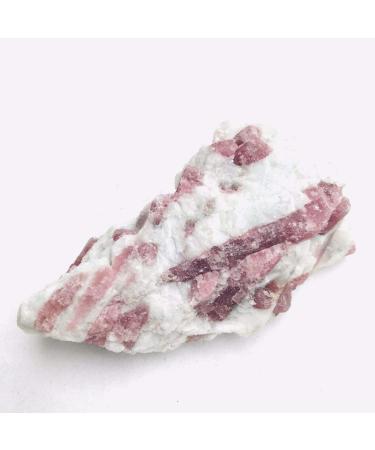 100g Rough Natural red Tourmaline Crystal Quartz gem Stone Rock and Specimen for Crafts Natural Stones and Minerals