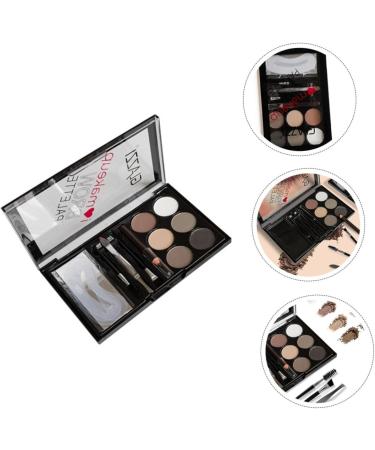 WOONEKY 1 Set Eyebrow Powder Set Eyebrow Cosmetics Accessory Natural Eyebrow Powder Abs - Buy Online on GoSupps.com