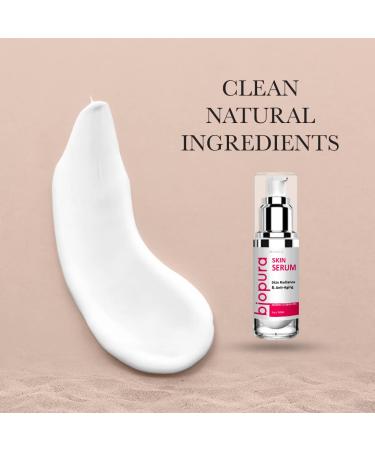 Biopura Skin Serum - Radiance & Anti-Aging Formula | International Shipping Available - Buy Online on GoSupps.com