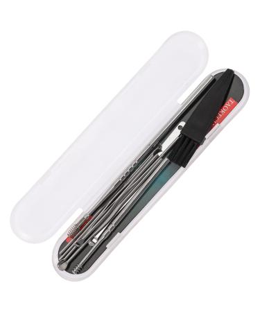 ULTECHNOVO Ear Wax Removal Ear Cleaner 3 Sets of Ear Cleaning Kit Stainless Steel Earpicks Ear Spoon with Cleaning Brush and Storage Box Portable Ear Wax Removal Ear Cleaner