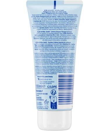 NIVEA BABY Face and Body Care Cream 100 ml - Buy Online on GoSupps.com