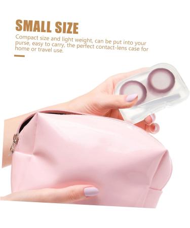 Solustre 40 STK Mini Contact Lens Containers - Portable Travel Accessories & Cases for Eye Care - Buy Online on GoSupps.com