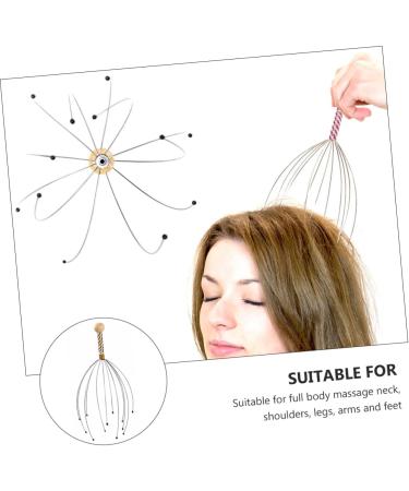 Beavorty Shampoo Scrubber & Scalp Massager - 6-Piece Handheld Brush Set for Deep Cleansing & Relaxation | International Shipping Available - Buy Online on GoSupps.com