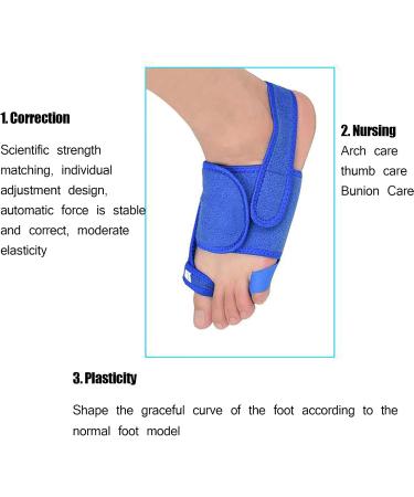 Buy Suloy Bunion Corrector - Adjustable Bunion Toe Separator for Hallux Valgus Relief | Day & Night Support | Breathable Design | Left & Right Included - Buy Online on GoSupps.com