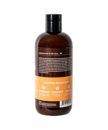 Dr. Squatch Cool Citrus Conditioner for Men - Daily Hair Care with Organic Peppermint and Calendula - Hydrating and Soothing Formula for Healthy Scalp - Buy Online on GoSupps.com
