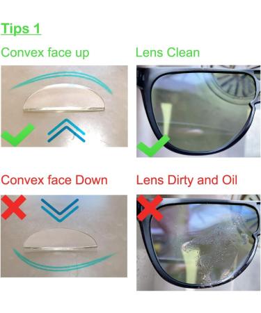 Buy +3.5 Reusable Stick-On Bifocal Lenses - Adhesive Reading Magnifier for Sunglasses & Safety Glasses - International Shipping Available - Buy Online on GoSupps.com