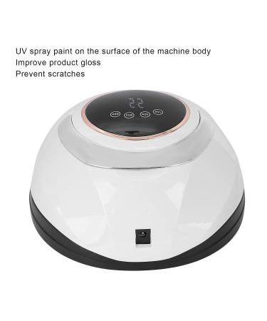 Buy 180W UV Gel Nail Dryer - UV LED Nail Lamp with 4 Timers & Auto Sensor for Perfect Shellac Manicure - Buy Online on GoSupps.com