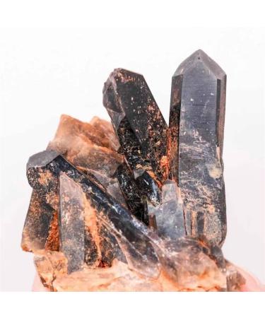 1pc 300g-1000g Natural Black Quartz Cluster Crystal Lucky Stone Suitable for Home HOMEZHOU (Color : 1pc 300g-390g) - Buy Online on GoSupps.com