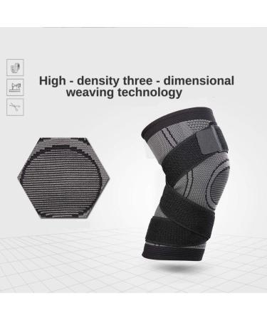 Vitoki Knee Braces - 1 Pack Knee Compression Sleeve for Sports, Workout, Weightlifting - Joint Pain and Arthritis Relief - Gray M - Buy Online on GoSupps.com