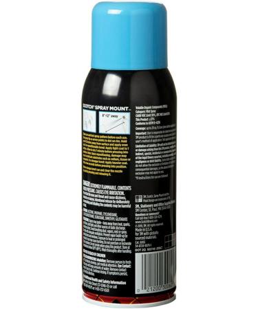 Scotch Spray Mount Spray Adhesive, Clear, 10.25 Oz. - Buy Online on GoSupps.com