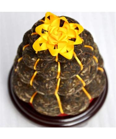 HELLOYOUNG 1000g Th Pu'er cru en forme de citrouille quatre couches du Yunnan chinois techniques traditionnelles avec une saveur intense et un go t riche Th pu-erh Pu'er Tea - Buy Online on GoSupps.com