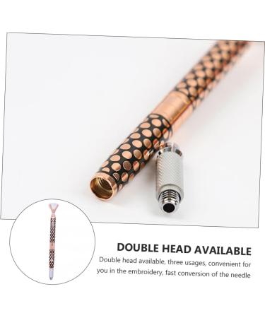 DRESSOOS 3 Embroidery Pen Brow Pencil Eyebrow Pen Microblading Pen Golden Aluminum Alloy - Buy Online on GoSupps.com