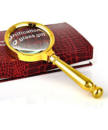 30X Handheld Detachable Magnifying Glass Portable High-Definition Reading Magnifying Glass for The Elderly and Children with Gift Box Microscope - Buy Online on GoSupps.com