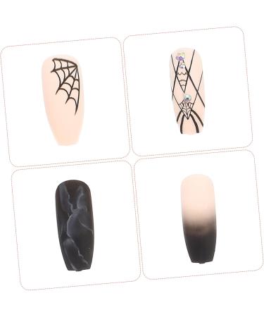 minkissy 3 Sets Halloween Fake Nails 4th of July Nails Press on Nail Decoration Nail Art Decoration Fake Nails French DIY Manicure Supply Artificial Nail Manicure False Nail Ghost Decor Abs - Buy Online on GoSupps.com