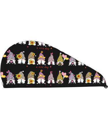 Have a Nice Day Microfiber Hair Towel | Soft Super Absorbent Coral Velvet Wrap for Long Curly & Thick Hair - Quick Dry Solution for Women - Buy Online on GoSupps.com
