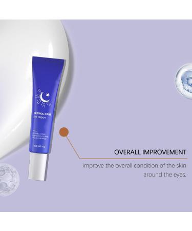  homomdy Retinol eye cream anti-aging for dark circles and puffiness moisturizing eye cream with collagen reduces fine lines and smooths wrinkles fragrance-free brightens and hydrates the skin - Buy Online on GoSupps.com