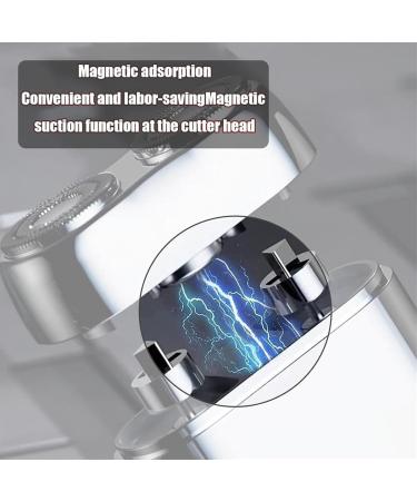 Mini Magnetic Automatic Electric Shaver Portable Waterproof Mini Cordless Men S Electric Shaver Usb Rechargeable Waterproof Shaver Electric Beard Trimmer (Grainy) - Buy Online on GoSupps.com