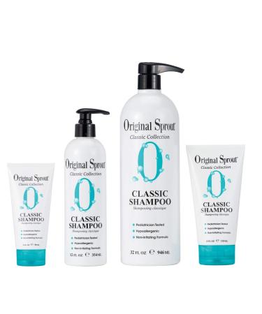 Original Sprout Classic Shampoo - Sulfate-Free Hair Care 12 oz (2 Pack) - Buy Online on GoSupps.com