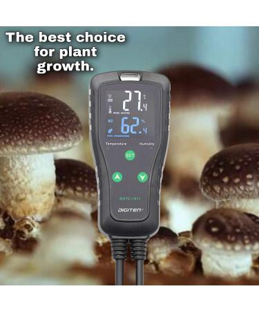 Plug-in Dual Stage Temperature & Humidity Controller for Reptiles & Greenhouses - Buy Online on GoSupps.com