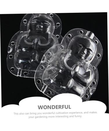 NUOBESTY Plastic Fruit 2pcs Vegetable Shaping Mold Ginseng Vegetables Cucumber Molds Melon Accessory Small Fruit Watermelon Transparent 10x7cm - Buy Online on GoSupps.com