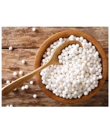 Spicy World Sabudana (Tapioca / Sago) Pearls 64oz (4 LB) - All Natural, Vegan, No Colors - Indian Origin - Buy Online on GoSupps.com