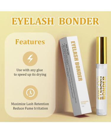 Professional Lash Bonder for Eyelash Extensions - 10ml Glue Enhancer | Accelerate Bonding & Curl Retention - Buy Online on GoSupps.com