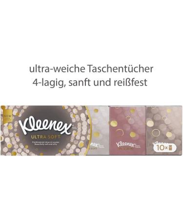 Ultra Soft Mini Tissues - Extra Soft 4-Ply Travel Pack | 10 x 7 Tissues for On-the-Go Care - Buy Online on GoSupps.com
