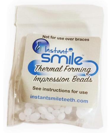 Instant Smile Emergency Temporary Tooth Replacement Kit - 2 Fitting Bead Packs - Buy Online on GoSupps.com