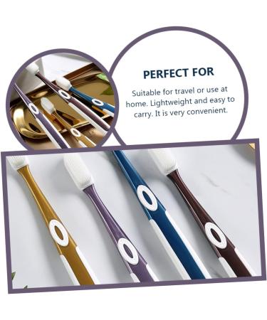 Sewoart 8-Piece Nano Toothbrush Set - Wear-Resistant Medium Brushes for Adults - Durable & Effective Oral Care - Buy Online on GoSupps.com