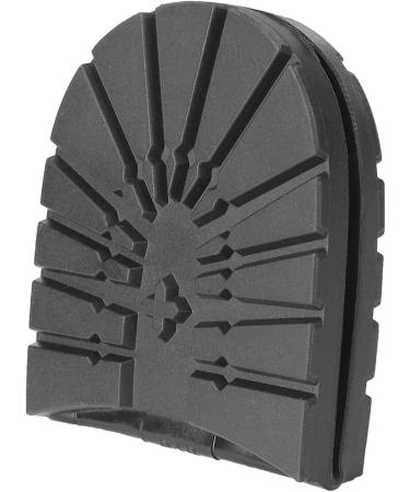 Rubber Front Soles for Boots | Non-Skid & Anti-Slip Soles | Shoe Repair Accessories (Black - Buy Online on GoSupps.com