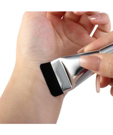 Shop Silver Liquid Foundation Makeup Brush - Professional Flat Brush for Men & Women | Ultra-Thin Lightweight Beauty Tool - Buy Online on GoSupps.com
