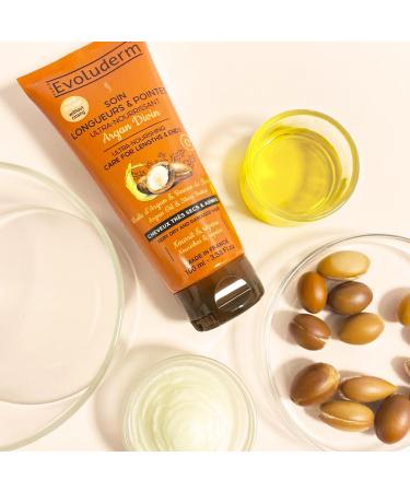  Evoluderm EVOLUDERM Divine Argan Set - Conditioner + Nourishing Shampoo + Detangling Conditioner + Long & Tip Care + Mask 150 ml + Scrunchie Gift - Made in France (Flower) - Buy Online on GoSupps.com