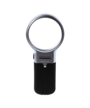 Lightweight Magnifying Glass 3X Hd Desktop Handheld Magnifying Glass with Led Light for Reading Newspapers Watch Repair Lofty Ambition