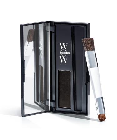 Color Wow Root Cover Up   Instantly cover greys + touch up highlights  create thicker looking hairlines  water resistant  sweat resistant root concealer- No mess multi award winning root touch up Black