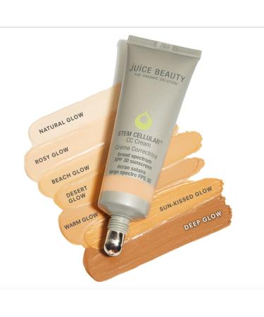 Juice Beauty STEM CELLULAR SPF 30 CC Cream Desert Glow 1.7 fl oz - Natural Sun Protection with Anti-aging Benefits - Buy Online on GoSupps.com
