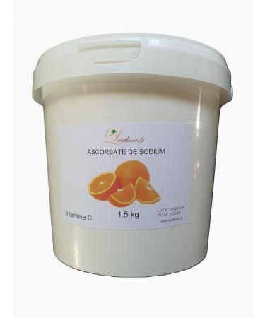 VITAMINE C ASCORBATE DE SODIUM EN POUDRE POT DE 1 5 Kg PORT GRATUIT