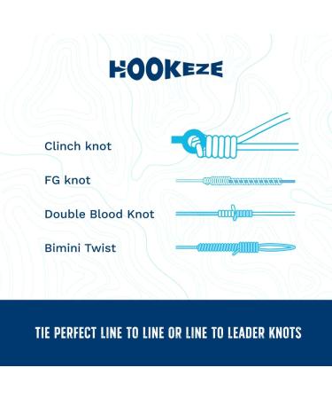 Hook-Eze Fishing Knot Tying Tool - Quick & Easy Fishing Line Tieing for Hooks - Red Fly Fishing Accessory - Buy Online on GoSupps.com