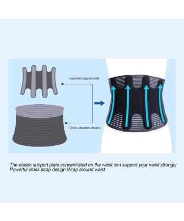 Summer Unisex XL Lumbar Spine Support Belt | Pain Relief Waist Brace for Comfort | International Shipping Available - Buy Online on GoSupps.com