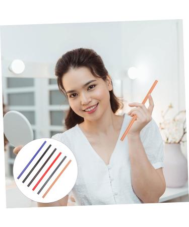 TOVINANNA 6pcs Eyebrow Pencil Lip Liner Set Eyebrow Positioning Pen Make up Wooden Miss Hairdressing Pen - Buy Online on GoSupps.com