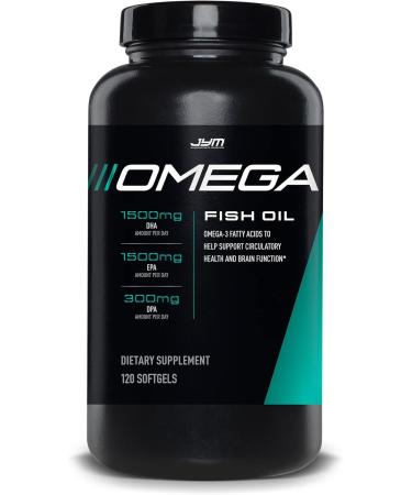 JYM Supplement Science Pre Jym Rainbow Sherbet 30 Servings & Omega JYM Fish Oil 2800mg 120 Softgels - Buy Online on GoSupps.com