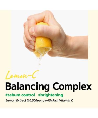 It'S SKIN Lemon C Squeeze Ampoule Toner 500ml - Brightening & Moisturizing AHA Exfoliator with Hyaluronic Acid | Dark Spot Clearing & Sebum Control - International Shipping Available - Buy Online on GoSupps.com